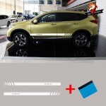 Car Sticker Vehicle Auto Decals Wraps Body Graphics Vinyl Car Van Styling Side Stripes Sticker for Honda CR-V